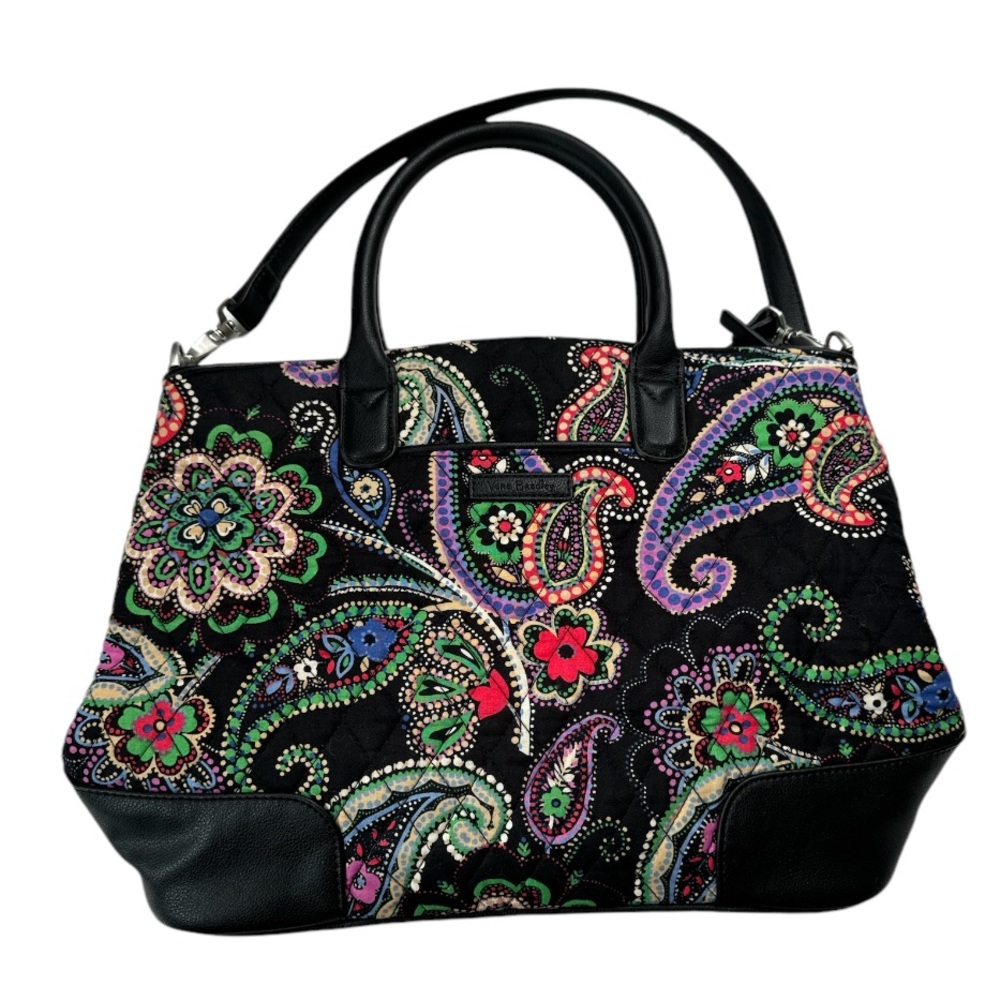 Vera Bradley - Day Off Satchel in Kiev Paisley (Discontinued Print)